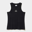 D&eacute;bardeur sans manches coton Kappa noir femme