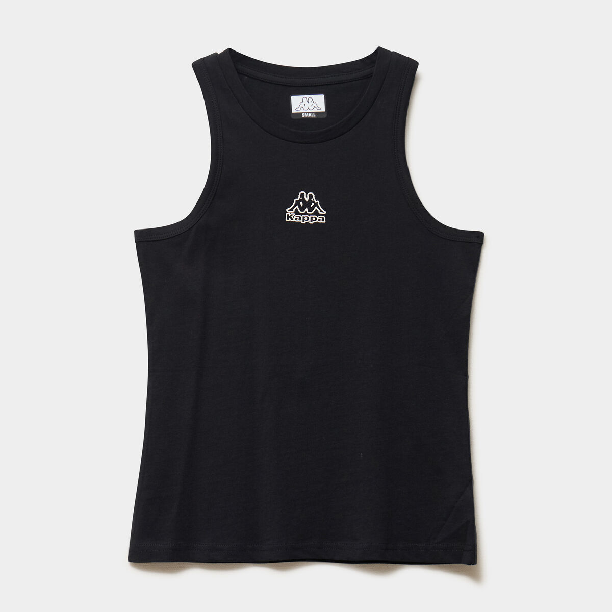 D&eacute;bardeur sans manches coton Kappa noir femme