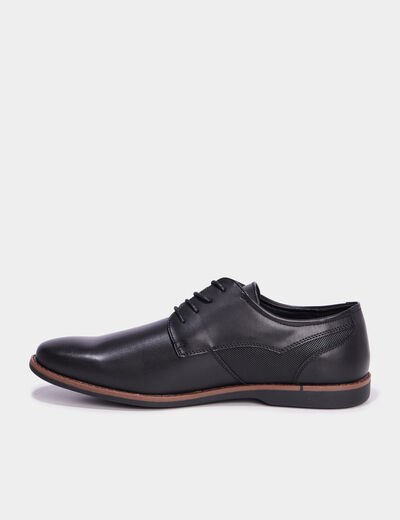 Derbies à lacets noir homme