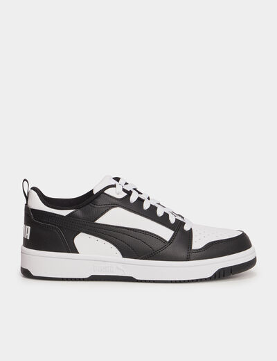 Tennis basses à lacets Puma Rebound noir garçon