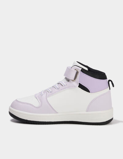 Baskets montantes Hello Kitty Kuromi violet fille