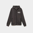 Sweat zipp&eacute; molletonn&eacute; &agrave; capuche UFC noir homme