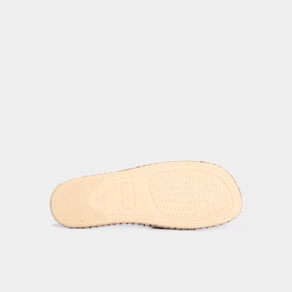 Mules détails cordes noir femme