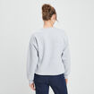 Sweat à col rond Mickey gris clair femme