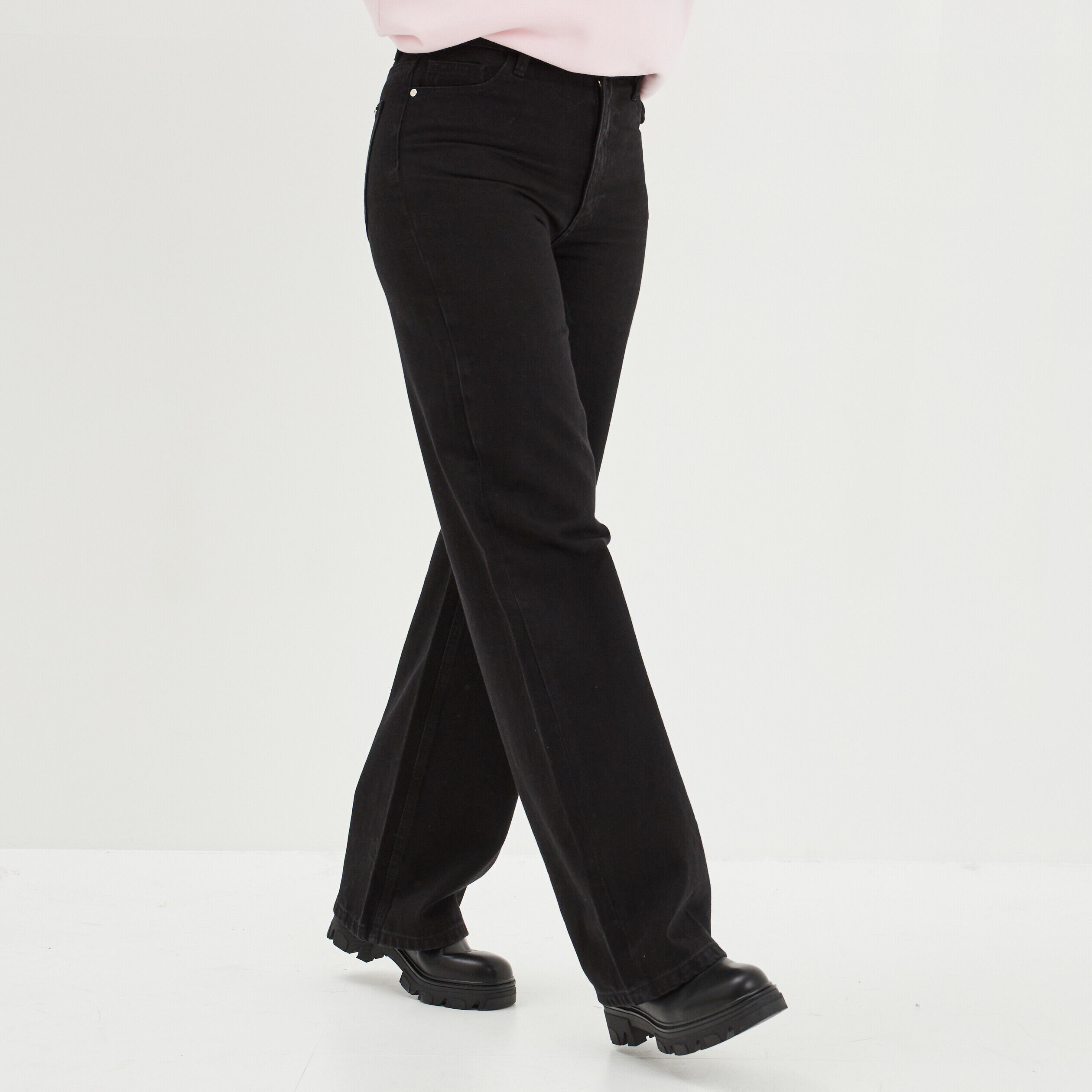 Jean large femme pas cher top