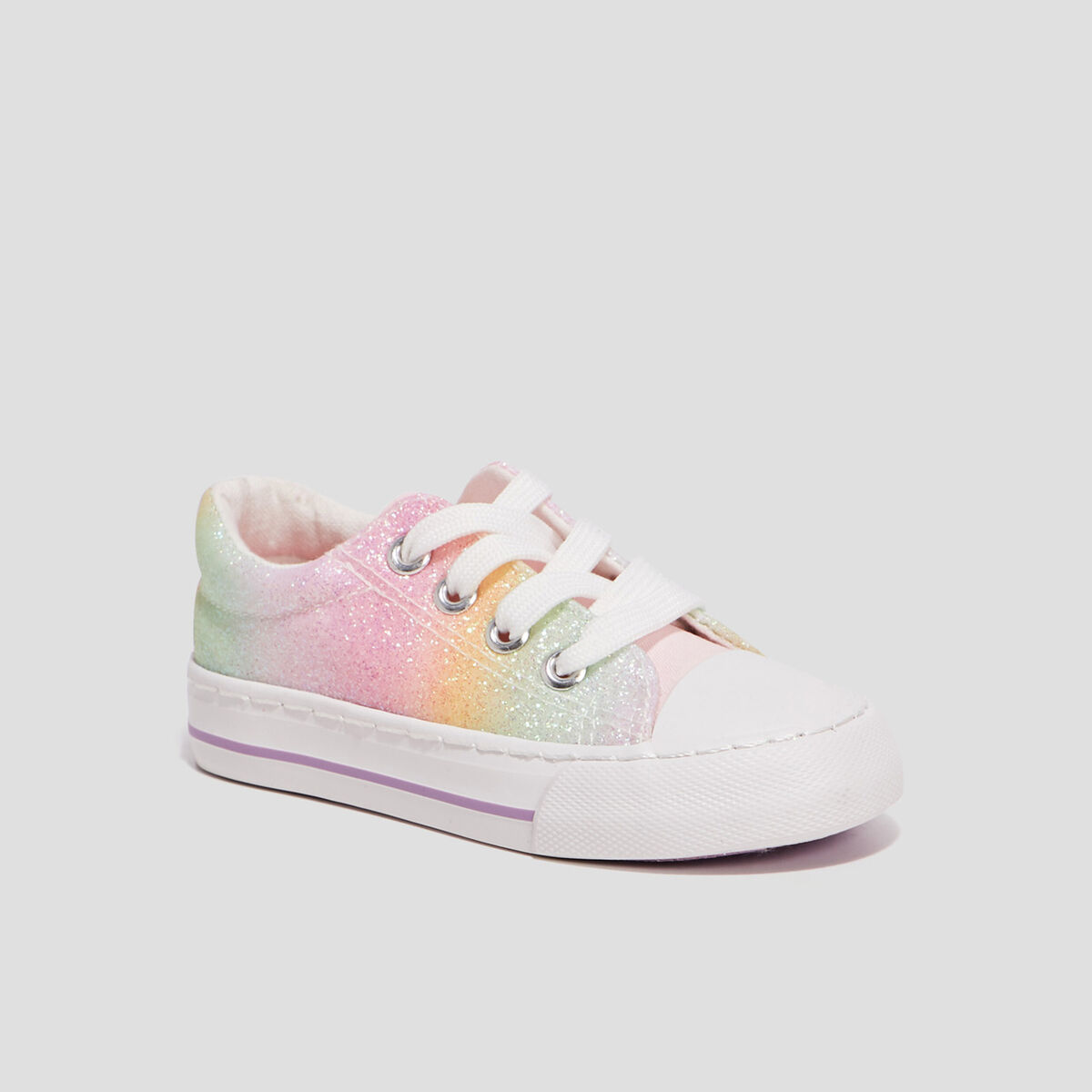 Tennis à lacets Creeks multicolore fille