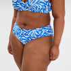 Bas de maillot de bain bleu femme grande taille