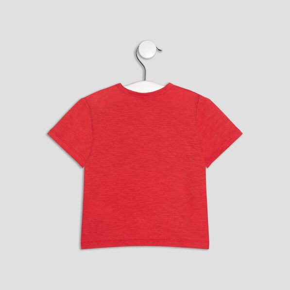 Ensemble 2 pièces Creeks rouge bébé garçon