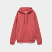 Sweat molleton &agrave; capuche hoodie vieux rose homme