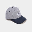 Casquette ajustable bomb&eacute;e bleu marine gar&ccedil;on