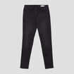 Jeans skinny taille standard noir femme