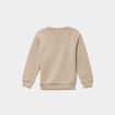Sweat col rond oversize manches longues gris fonc&eacute; gar&ccedil;on