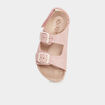 Sandales paillettes Kickers Sunyva marron foncé fille