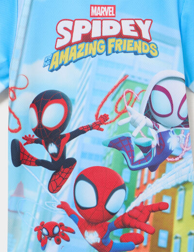 T-shirt manches courtes Spider-Man multicolore gar&ccedil;on