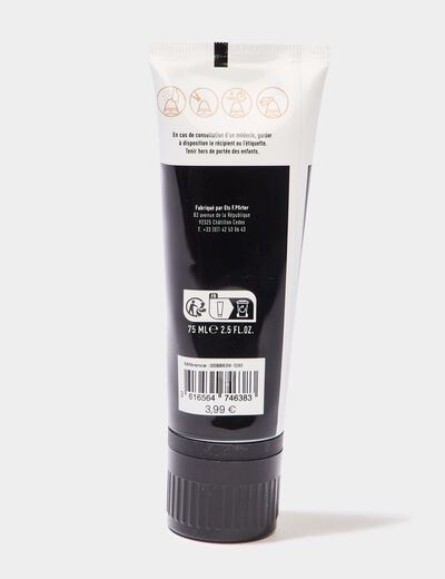 Tube cirage crème cuir lisse 75 ml noir mixte