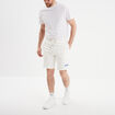 Short de jogging droit Creeks blanc homme