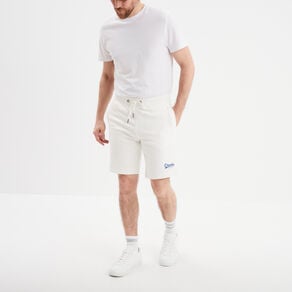 short de jogging droit creeks blanc homme Short de jogging droit Creeks blanc homme