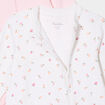 Lot 2 dors-bien coton zippés ecru bébé fille