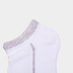Lot 5 paires chaussettes blanc femme
