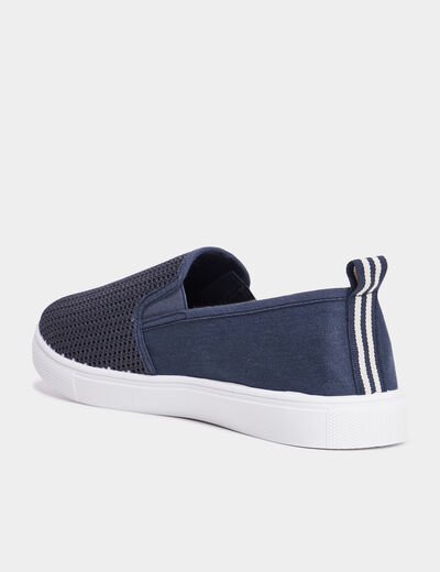 Tennis bleu homme