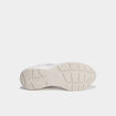 Baskets running &agrave; lacets gris argent femme