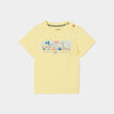 T-shirt manches courtes coton Creeks jaune bébé garçon