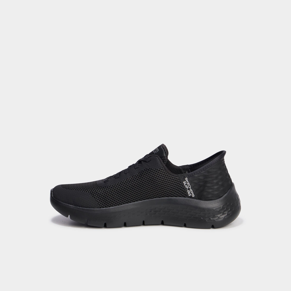 Baskets running Slip Ins GO WALK FLEX noir femme