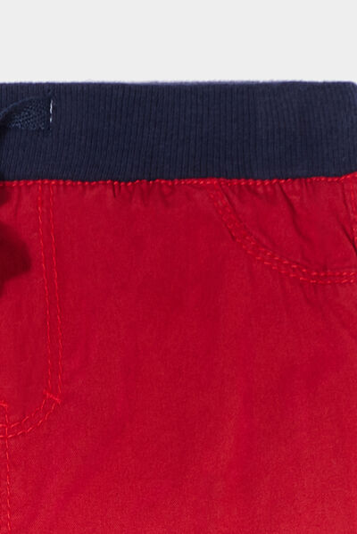 Pantalon droit rouge bébé garçon