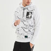 Sweat à capuche hoodie Liberto blanc homme