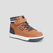 Baskets montantes Creeks Kaby marron garçon