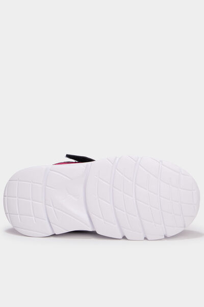 Baskets running scratchs Puma Flexfocus noir fille