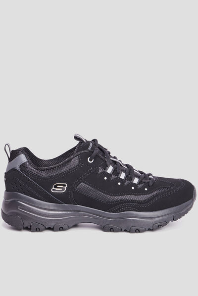 Baskets running mémoire forme Skechers noir femme