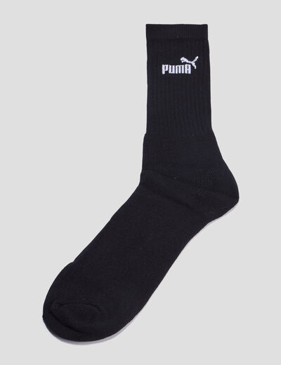 Lot 3 paires chaussettes Puma noir homme