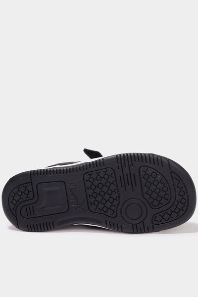 Sneakers &agrave; lacets Puma Rebound V6 noir fille