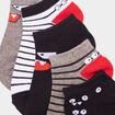 Lot 5 paires socquettes gris garçon