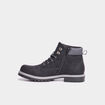 Boots crant&eacute;es zipp&eacute;es Trappeur noir gar&ccedil;on
