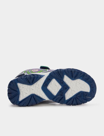 Sandales semelles lumineuses Toy Story bleu gar&ccedil;on