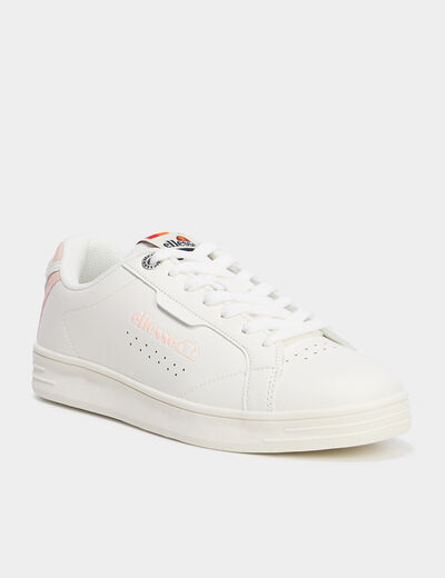 Tennis basses à lacets Ellesse blanc femme