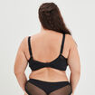 Soutien-gorge triangle microfibre Izold noir femme grande taille