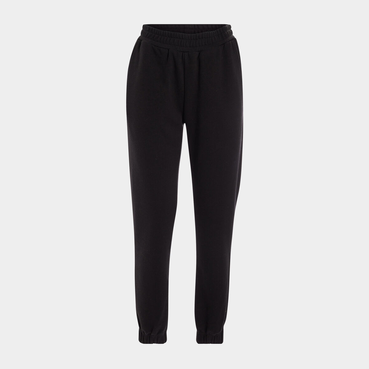 Pantalon jogging slim taille élastiquée noir femme