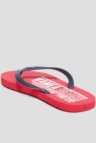 Tongs Wamea Beach rouge homme