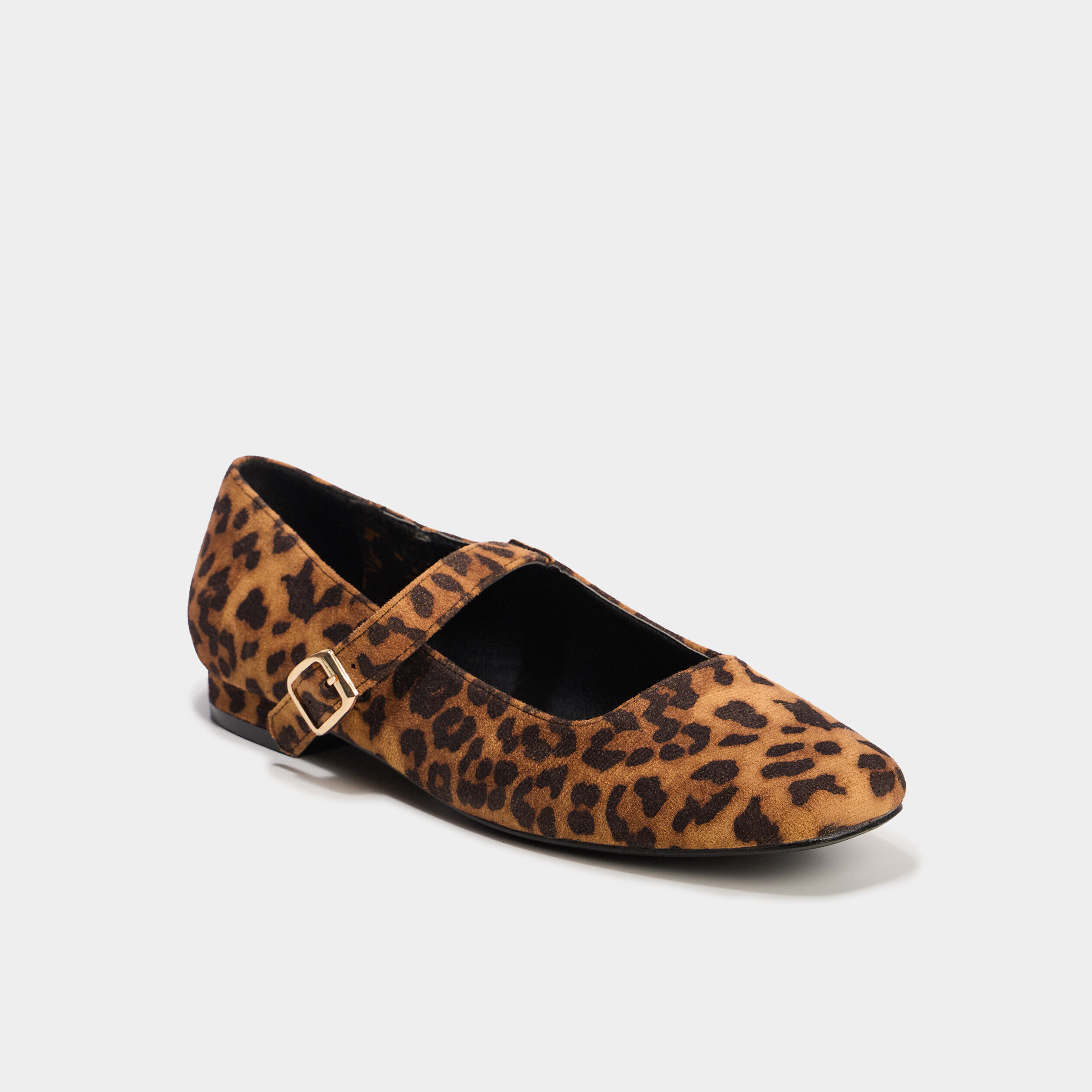 Ballerines à bout carré multicolore femme LH