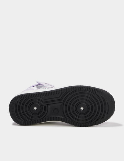 Baskets montantes Hello Kitty Kuromi violet fille
