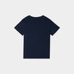 Ensemble pyjama short 2 pièces coton bleu marine garçon