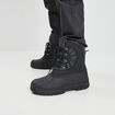 Bottes de neige à lacets noir homme