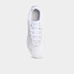 Tennis basses lacets élastiqués Puma blanc femme