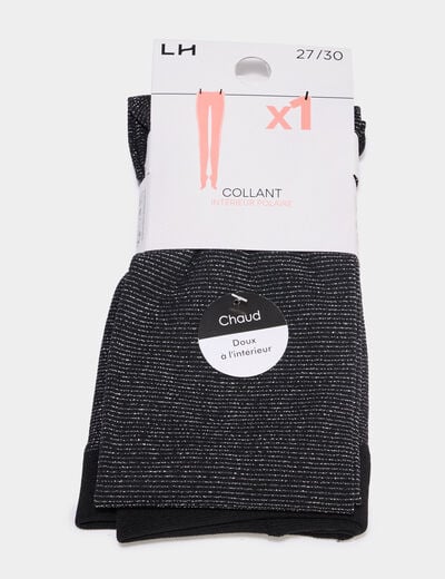 Collants noir fille