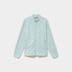 Veste polaire zipp&eacute; manches longues bleu gris femme