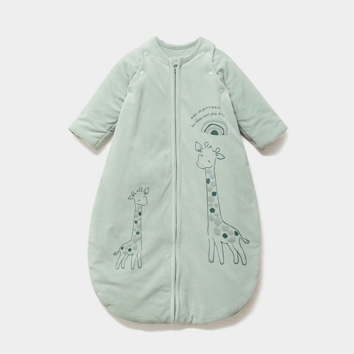 Gigoteuse manches amovibles TOG 3 vert pastel b&eacute;b&eacute;