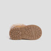 Bottines avec détails noeuds camel bébé fille